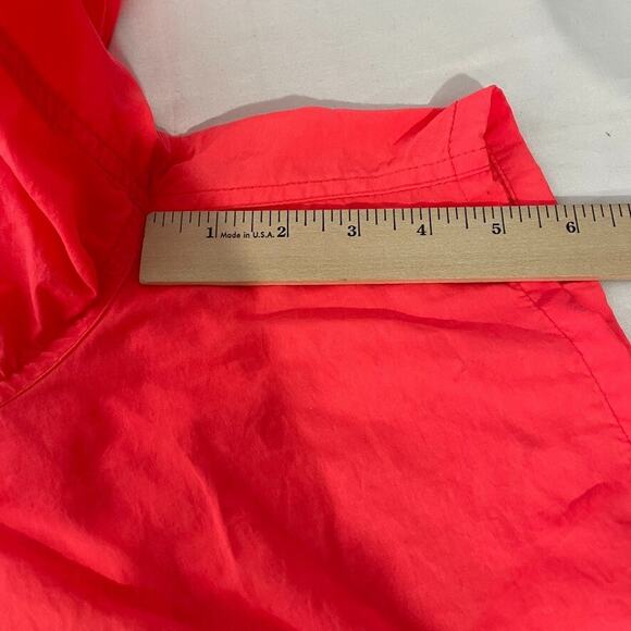 Hobie Swim Trunks M Orange Neon Drawstring Mesh Lined Retro Surf - Picture 5 of 5